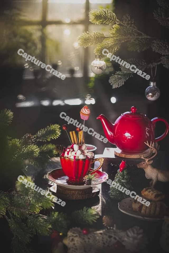 Red Tea Pot